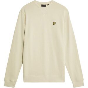 Lyle & Scott Mens Embroidered Logo Sweatshirt / Grey Taupe